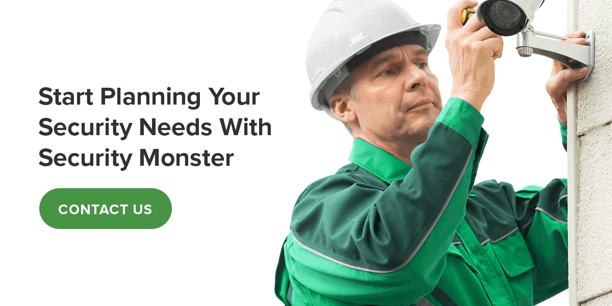 Contact Security Monster to get started on home security when building your home