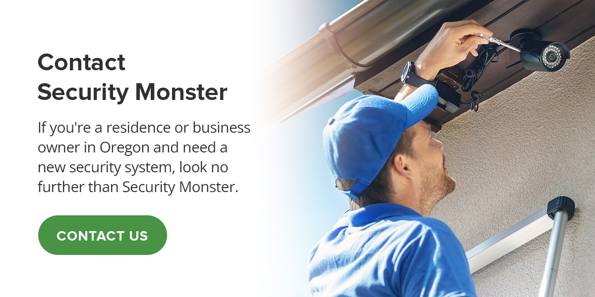 Contact Security Monster For Security Cameras & Alarms