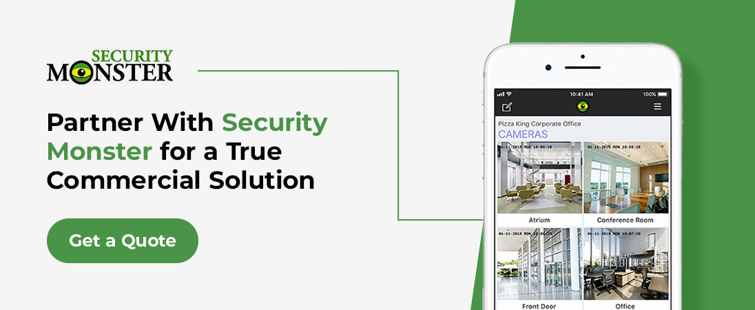 Partner With Security Monster for a True Commercial Solution